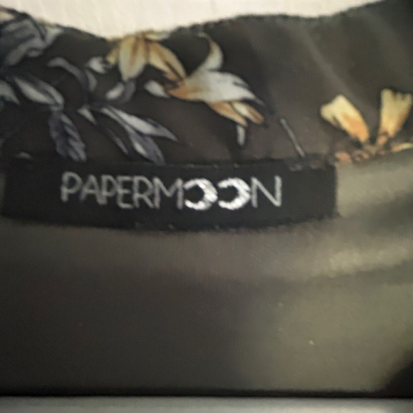 Beautiful fall floral colored, flowing top - Picture 2 of 5